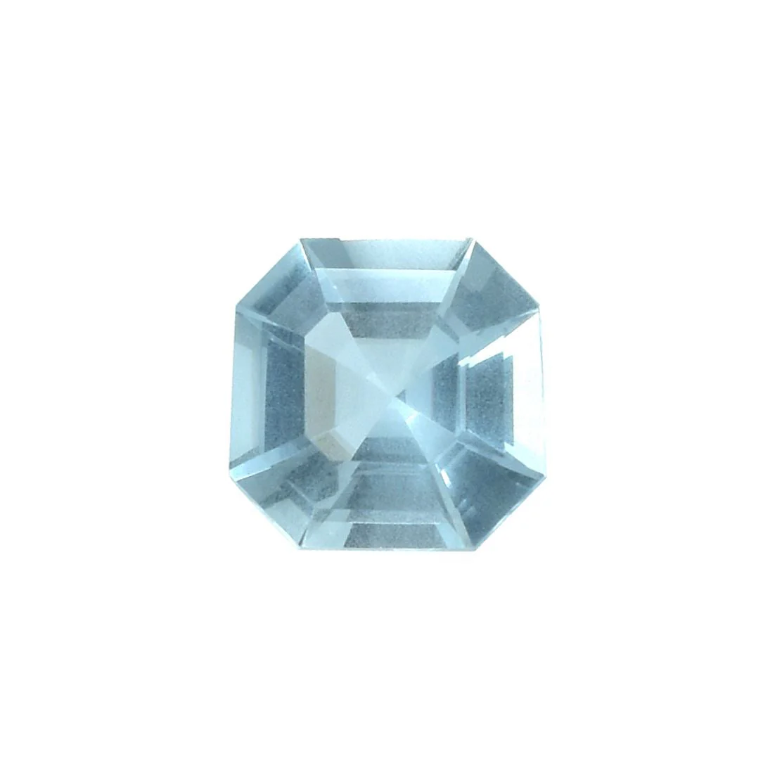 AQUAMARINE ASHCHER CUT OCTAGON (B/SI) 7.00X7.00 MM 1.27 Cts.